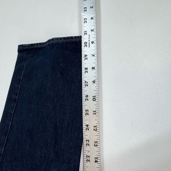 J Crew Jeans Sutton Mens 34x32 Straight Dark Wash Denim Signature Flex - Picture 3 of 8